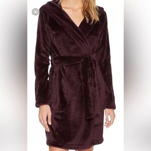UGG Cozy Purple Hooded Robe
